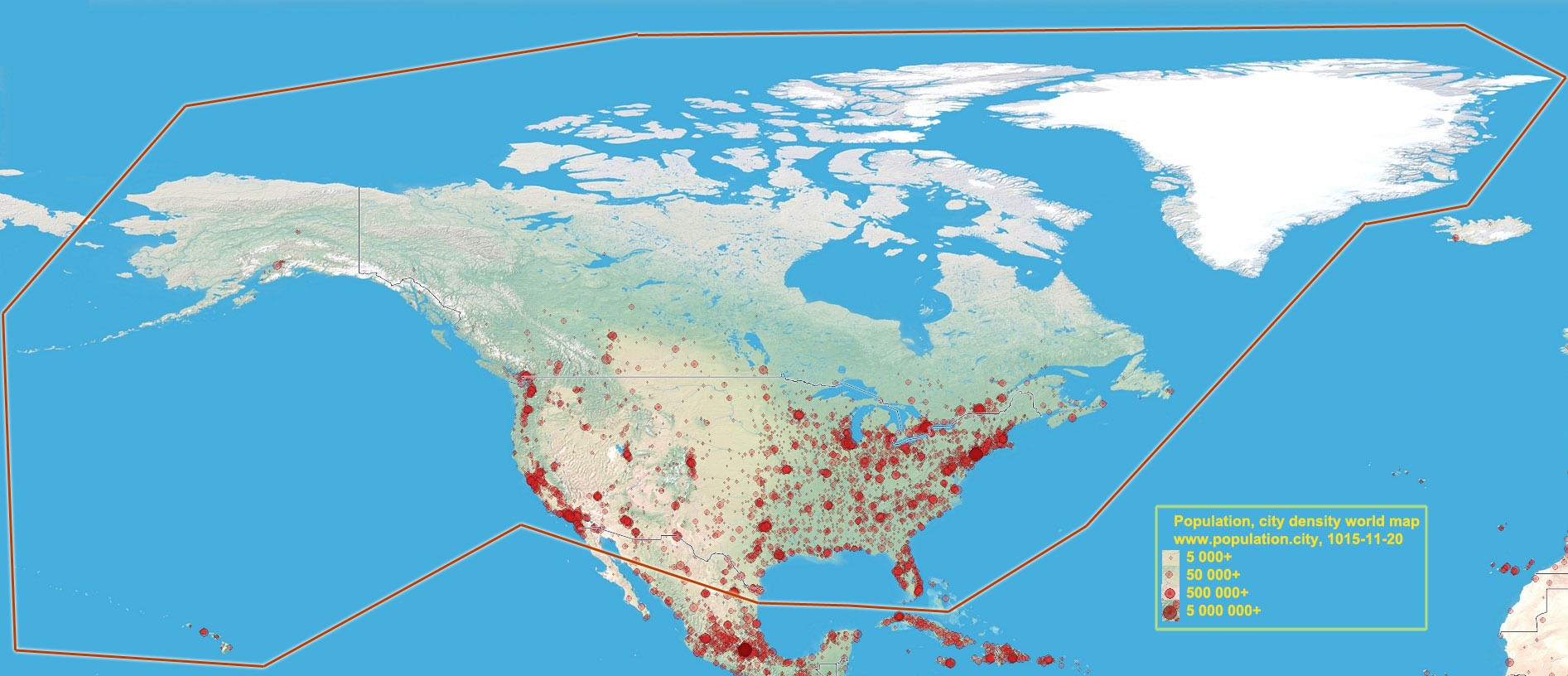 Northern America Population 2024